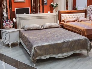Кровать Неаполь ваниль